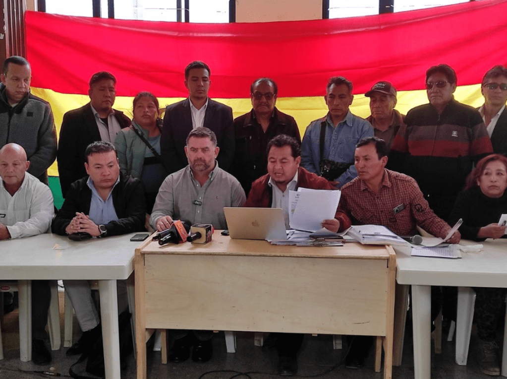 Comité Multisectorial definirá fecha de marcha a La Paz contra Ley de decomisos  